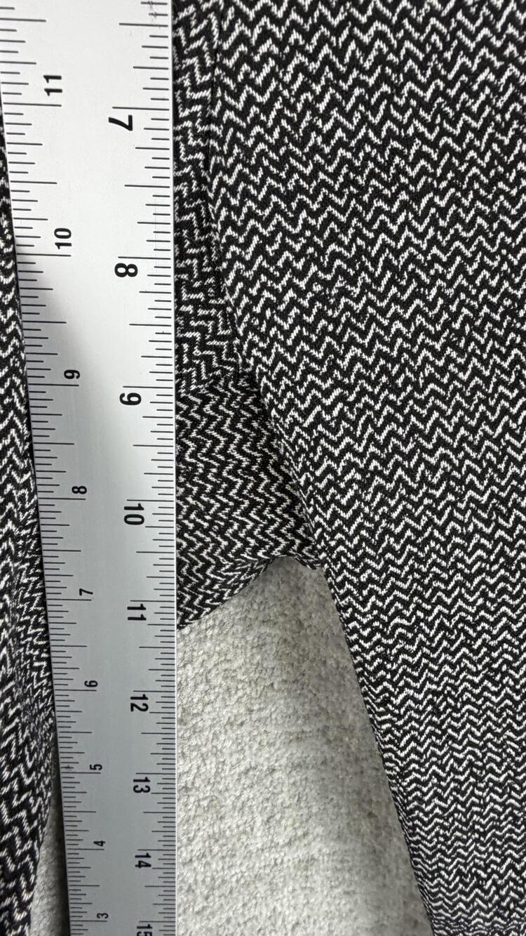 Calvin Klein Pants Womens 10 Gray Herringbone Jegging Elastic Waist Pull On - Picture 6 of 10